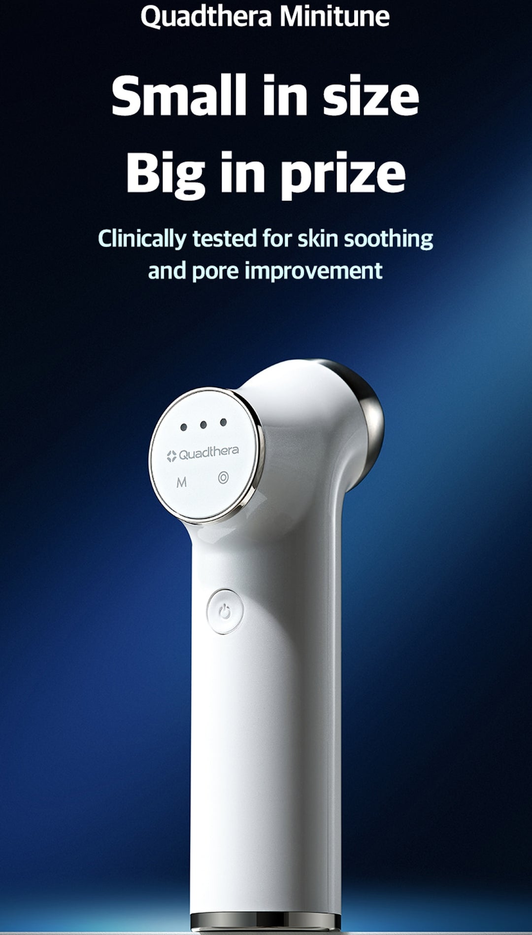 Quadthera Minitune 韓國 體積細小 效果強大 水滴美容儀 !!