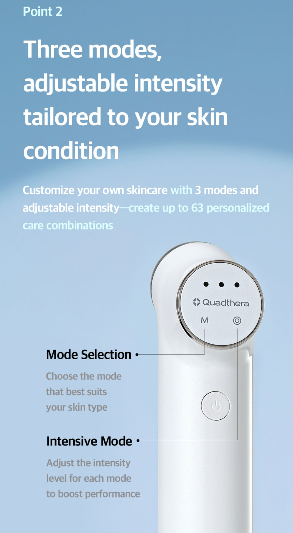 Quadthera Minitune 韓國 體積細小 效果強大 水滴美容儀 !!