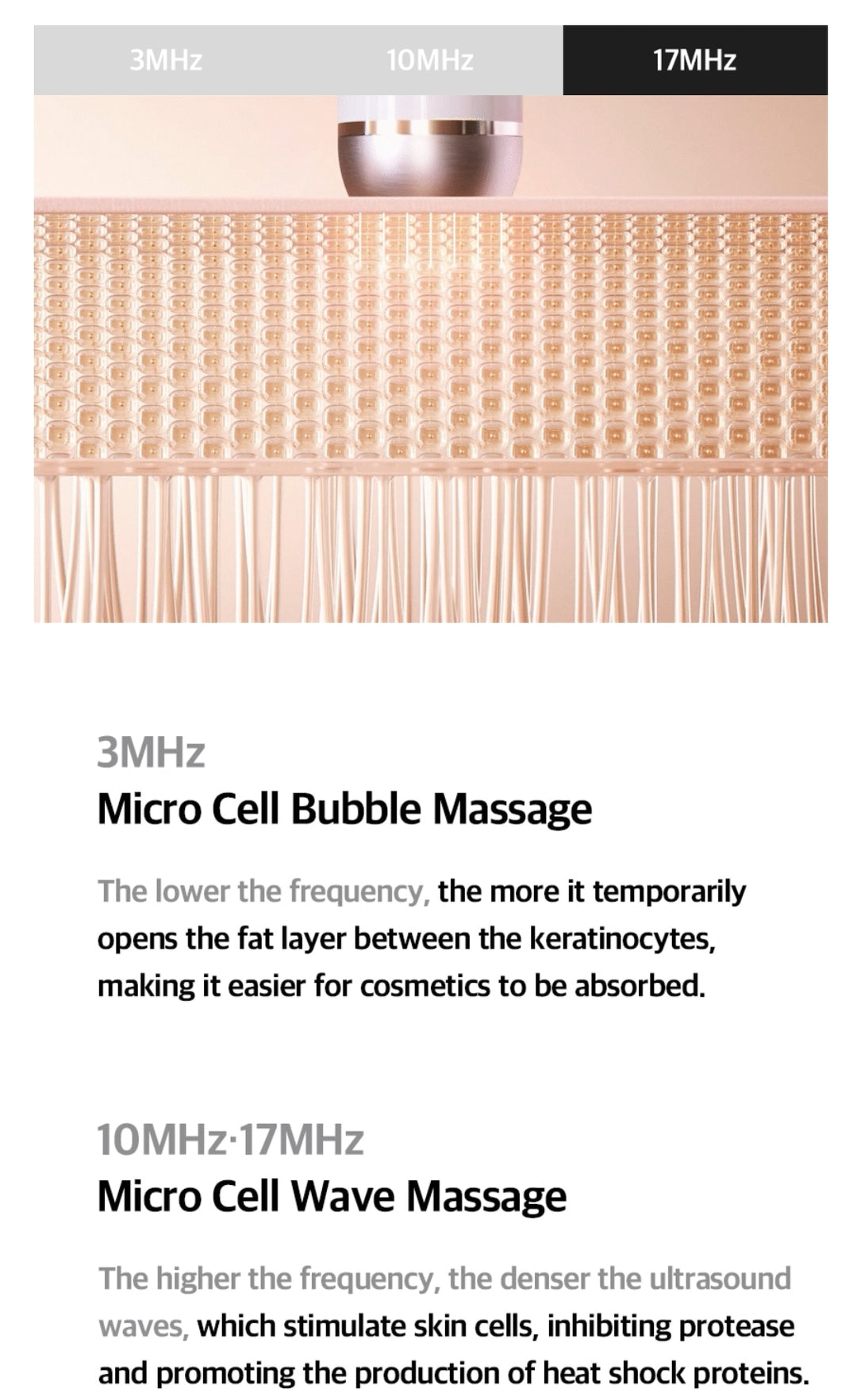 Quadthera Minitune 韓國 體積細小 效果強大 水滴美容儀 !!